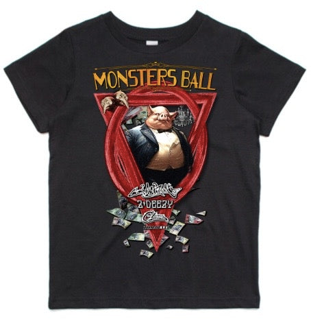 "Monsters Ball" Kids Tee