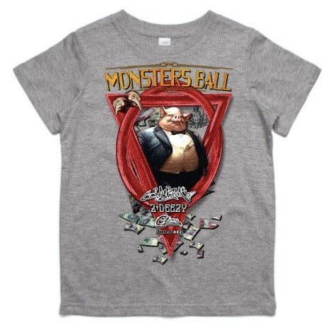 "Monsters Ball" Kids Tee